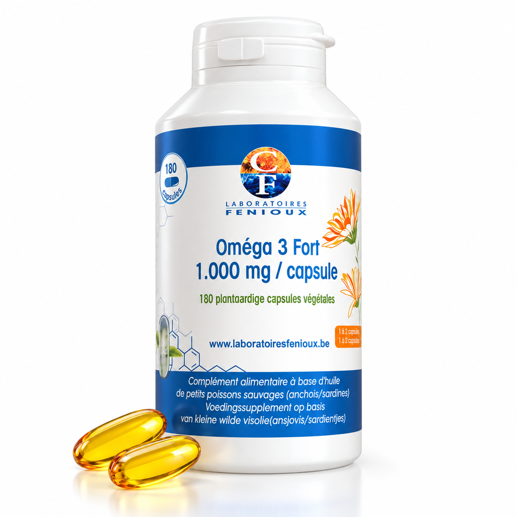 Omega 3 Fort 1000 mg – Complément Alimentaire Puissant pour votre Santé